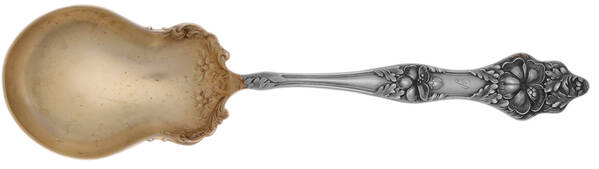 Landers No. 2 (Sterling, 1900, No Monograms) Preserve Spoon