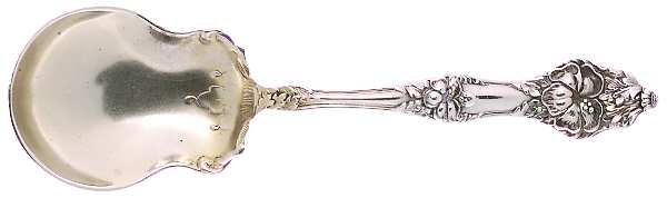 Landers No. 2 (Sterling, 1900, No Monograms) Small Ice Cream Spoon