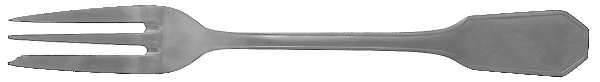 Luynes (Stainless) Solid Serving Fork