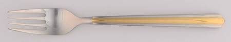 Piazza Gold (Stainless, Gold Accent) Individual Salad Fork