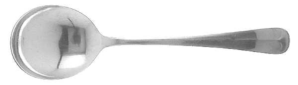 Queen Anne (Stainless) Round Bowl Soup Spoon (Cream Soup)