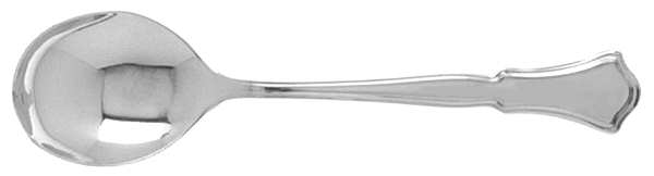 Alden (Sterling, 1900-1909) Monogram Round Bowl Soup Spoon (Bouillon)