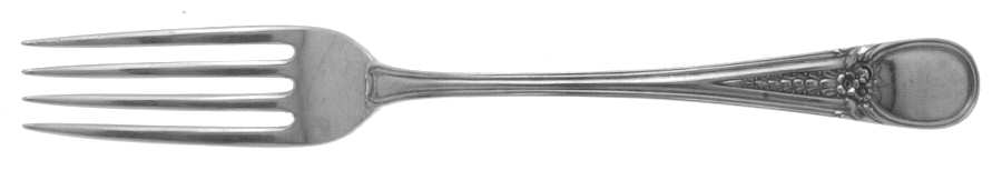 Flowered Antique (Sterling, 1940) Fork