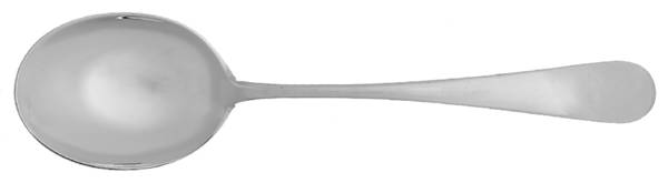 French Colonial (Sterling, 1940) Round Bowl Soup Spoon (Gumbo)