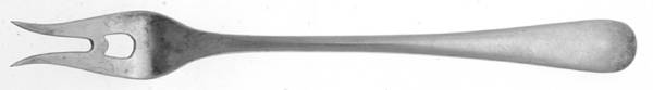 French Colonial (Sterling, 1940) Short Handle Pickle/Olive Fork