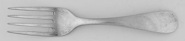 French Colonial (Sterling, 1940) Baby Fork
