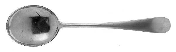 French Colonial (Sterling, 1940) Round Bowl Soup Spoon (Cream Soup)
