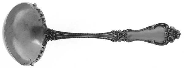 Helena (Sterling, 1900) Ladle-Cream/Solid Piece-Small