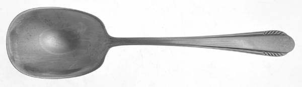 Lorraine (Sterling, 1946, No Monograms) Sugar Spoon