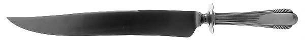 Lorraine (Sterling, 1946, No Monograms) Large Stainless Blade Roast Carving Knife