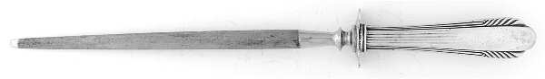 Lorraine (Sterling, 1946, No Monograms) Small Steel Rod Sharpener Knife