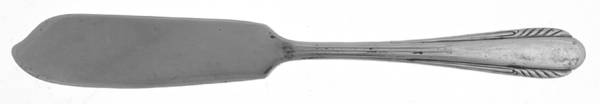 Lorraine (Sterling, 1946, No Monograms) Flat Handle Butter Spreader