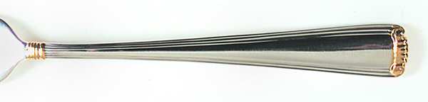 Marie Louise Gold (Sterling, Gold Accent) by R. Blackinton &amp; Co