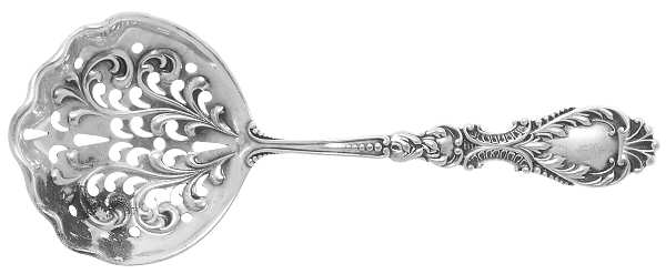 Nautilus (Sterling, 1900) Pierced Almond Spoon