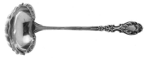 Nautilus (Sterling, 1900) Solid Gravy Ladle