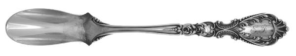 Nautilus (Sterling, 1900) Monogram Solid Cheese Scoop