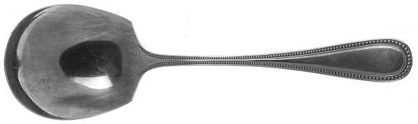 BRG1 (Stainless) Solid Smooth Casserole Spoon