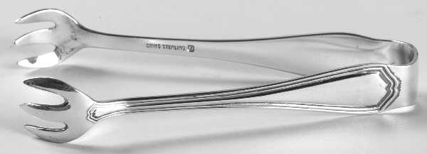 Georgian (Sterling, No Monograms) Sugar Tongs