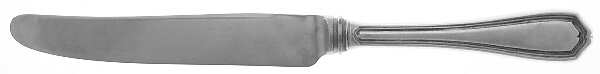 Georgian (Sterling, No Monograms) New French Hollow Knife with Bolster