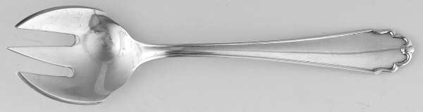 Liselotte (Silverplate) Ice Cream Fork by Bruckmann & Sohne