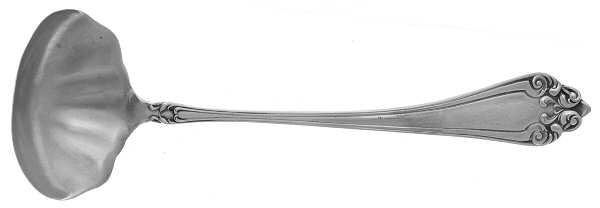 Claremont (Sterling) Solid Piece Cream Ladle