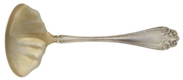 Claremont (Sterling) Ladle-Cream/Solid Piece-Small