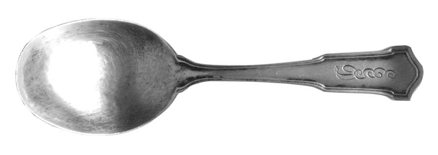 BLS3 (Sterling) Straight Handle Baby Spoon