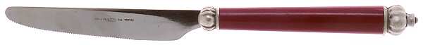 Medieval-Marbleized Bordeaux (Stainless) New French Hollow Knife by Bugatti