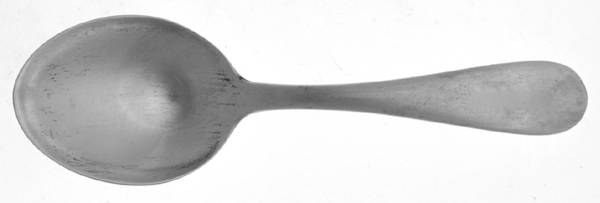 BLS4 (Sterling) Straight Handle Baby Spoon