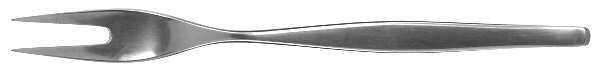 BMN7 (Silverplate) Small 2-Tine Cold Meat Serving Fork