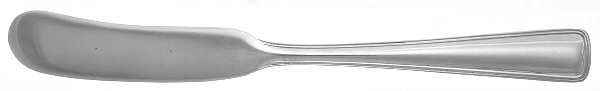 Compton Thread (Sterling, 1950) Flat Handle Butter Spreader