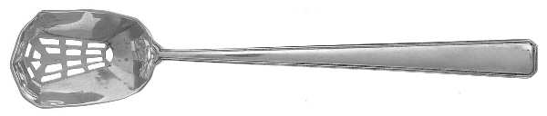 Compton Thread (Sterling, 1950) Pierced Bowl Short Handle Olive Spoon