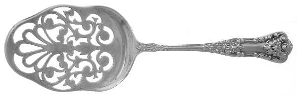 Queens (Sterling) Tomato Server, Solid Piece