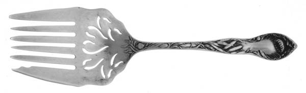 Lotus (Sterling) Large Solid Tined Sardine Serving Fork