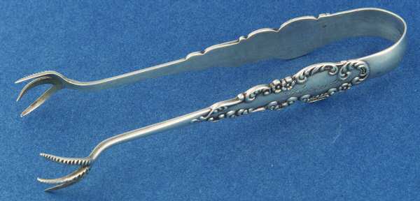 BLS7 (STERLING) Small Sugar Tongs