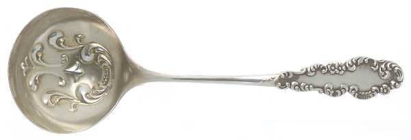 BLS7 (STERLING) Solid Piece Cream Ladle
