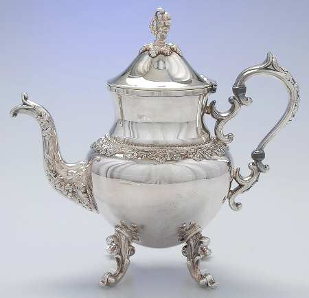 BIM6 (Silverplate, Hollowware) Teapot