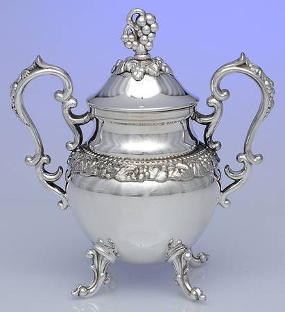 BIM6 (Silverplate, Hollowware) Sugar Bowl & Lid