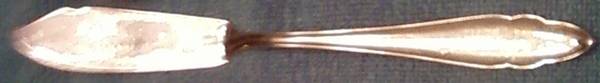 BMN14 (Silverplate) Flat Handle Master Butter Knife