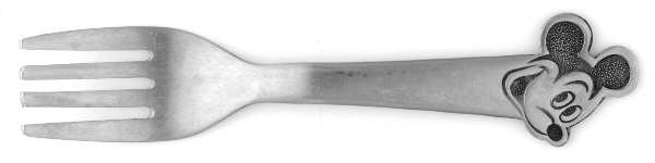 Walt Disney (Stainless) Fork-Baby