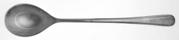 BR31(Silverplate) Solid Salad Serving Spoon