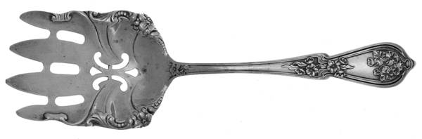 Sweetbrier (Sterling) Solid Salad Serving Fork