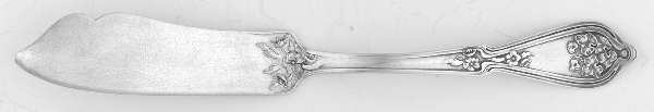 Sweetbrier (Sterling) Flat Handle Master Butter Knife
