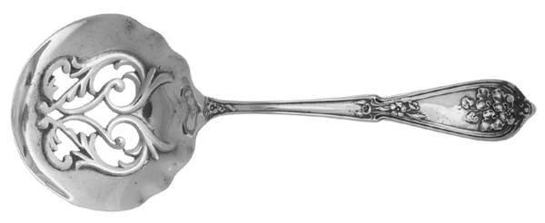 Sweetbrier (Sterling) Pierced Almond Spoon