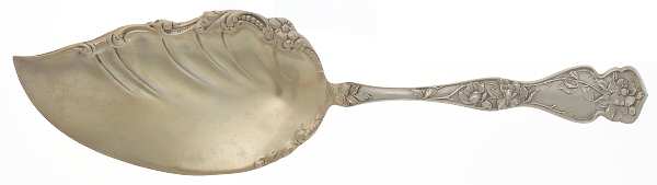 Cherry Blossom (Sterling, No Mono) Small Solid Fish Serving Knife