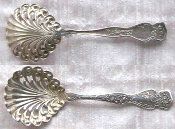 Cherry Blossom (Sterling, No Mono) Small Sugar Sifter