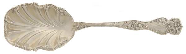 Cherry Blossom (Sterling, No Mono) Sugar Shell Spoon