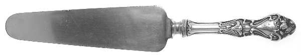 Azalia (Sterling) Cake Knife with Silverplate Blade