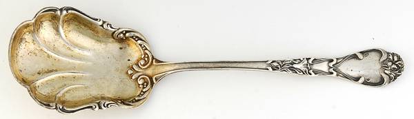 Azalia (Sterling) Small Solid Berry/Casserole Spoon