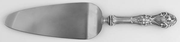 Azalia (Sterling) Pie Server with Stainless Blade